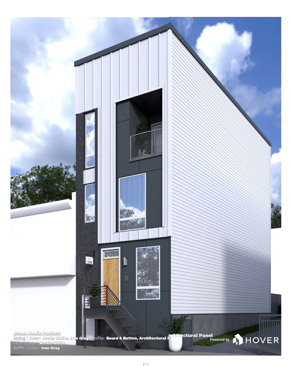 Berks Rendering Design for Siding Replacement Project
